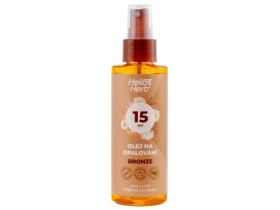 Helios Herb Olej na opalování bronze SPF 15 150 ml