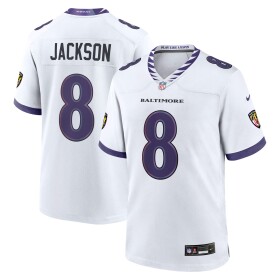 Nike Pánský dres Baltimore Ravens NFL Lamar Jackson #8 2026 Game Velikost: M
