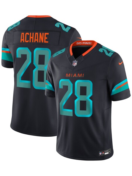 Nike Pánský dres Miami Dolphins NFL De'Von Achane #28 Rivalries Stitched Limited Velikost: M