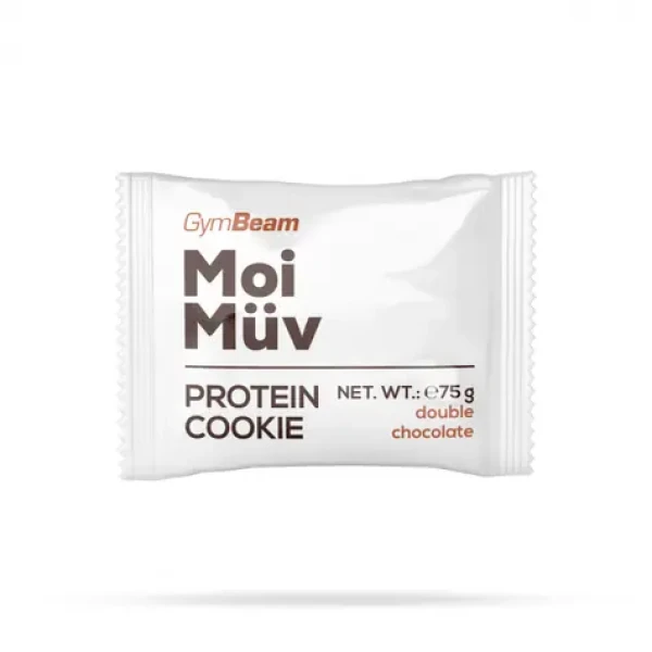 MoiMüv Protein Cookie - GymBeam (dvojitá čokoláda, 75 g) (48406-7-dvojitáčokoláda-75g)