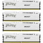 Kingston Fury Beast White 128GB (4x32GB) DDR5 5200MHz / CL40 / DIMM / XMP (KF552C40BWK4-128)