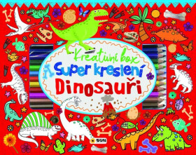Kreativní box Super kreslení Dinosauři