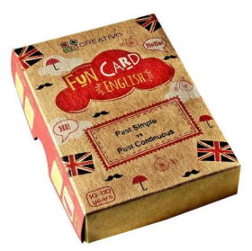 Fun card English Past Simple vs Past Continuous