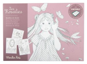 MOULIN ROTY × KIDYWOLF Kreslící předlohy Les Rosalies