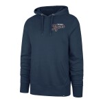 47 Brand Pánská mikina Detroit Tigers MLB Backer Burnside Hoodie Timber Blue Velikost: 2XL