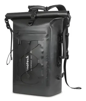 Inateck BP06001 černá / Batoh na notebook / 30-35 l / voděodolný / reflexní prvky (BP06001_BLACK)