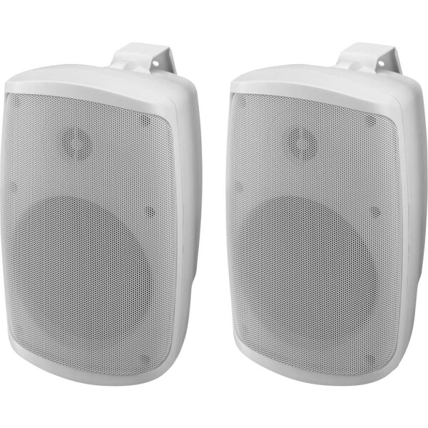 Monacor WALL-06SET/WS nástěnný reproduktor bílá 50 W 70 Hz - 20000 Hz 1 pár