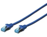 Digitus modrá / Patch kabel / Cat5e / SF/UTP / RJ45 / 0,5 m (DK-1532-005/B)