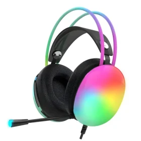 INCA IGK-X8S černá / Herní sluchátka s mikrofonem / 7.1 Surround / RGB / USB (IGK-X8S)
