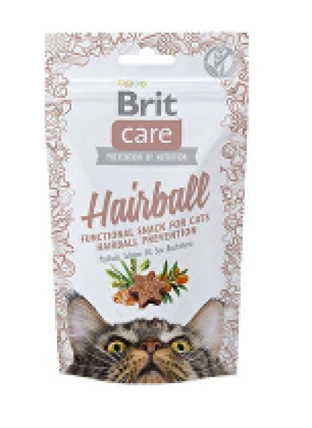 Brit Care Cat Snack Hairball 50 g