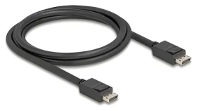 Delock 81175 černá / DisplayPort kabel / DP 2.1 / 80 Gbps / 16K 60 Hz / 1,8 m (81175)