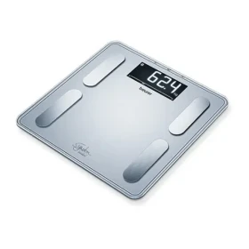 Beurer BF405 stříbrná / digitální osobní váha / 200kg / rozlišení 100g / BT (76006)