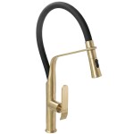 REA - Kuchyňská baterie CASTOR - gold brush REA-B4321