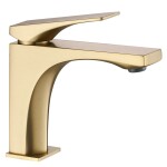 REA - Umyvadlová baterie Joe Brush Gold low REA-B8990