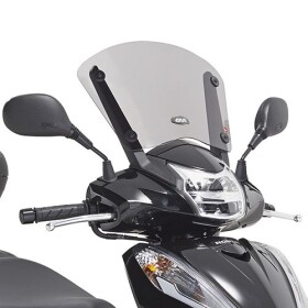 D1100St plexi čiré nízké Honda SH 300i (15-20), vxš270x490 mm