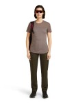 ICEBREAKER Wmns Mer Cool-Lite Sphere III SS Te Colour, Porcini Hthr/Porcini/Cb velikost: S