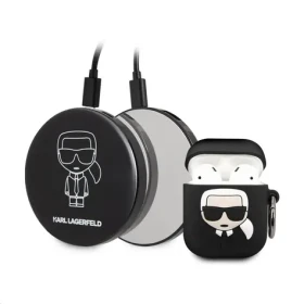 Karl Lagerfeld.Iconic Bundle pro Apple Airpods 1/2 + Powerbanka KLBPPBOA2K