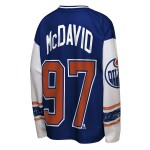 Outerstuff Dětské tričko Connor McDavid #97 Edmonton Oilers NHL Player Polyester Top Velikost: Dětské XL (170 – 176)