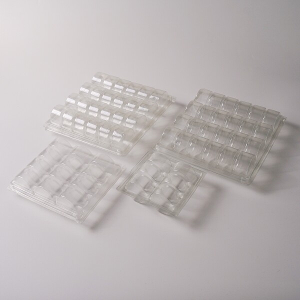 Cake star Transparentní box na makronky 16,6 x 8cm na 4ks