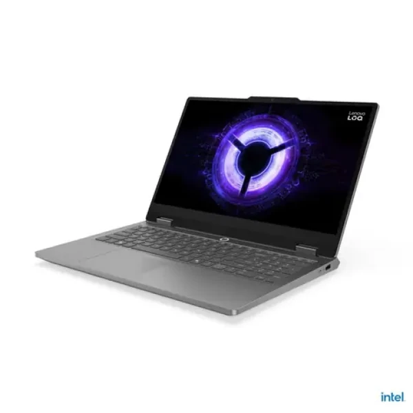 Lenovo LOQ Essential 15IRX11 šedá / Notebook / 15,6" FHD / 144Hz / i5-13450HX / 16GB / 512GB SSD / RTX 5050 8GB (83SC008LCK)