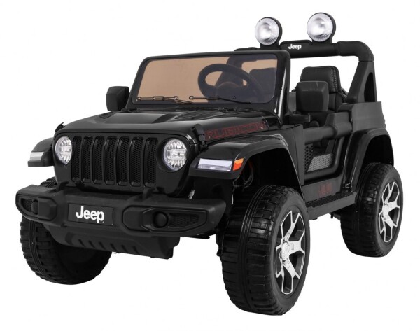 Mamido Elektrické autíčko Jeep Wrangler Rubicon 4x4 černé