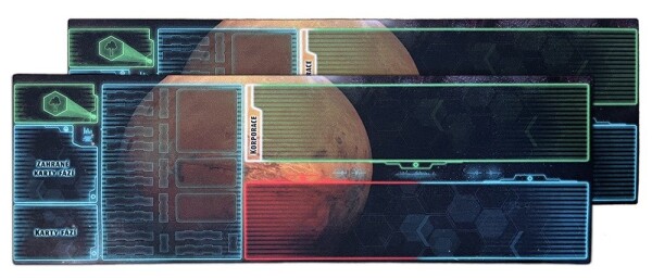 Mars: Teraformace Ares neoprenová podložka 2 ks - Jacob Fryxelius