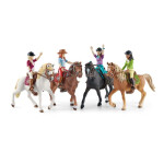 Schleich® Horse Club 42540 Blondýna Sofia s pohyblivými klouby na koni