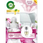 Air Wick Elektrický osvěžovač vzduchu strojek a náplň jemný satén a měsíční lilie 19 ml