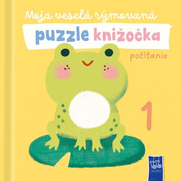 Moja veselá rýmovaná puzzle knižočka Počítanie (slovensky)