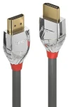 Lindy Cromo Line černá / HDMI kabel / 0,5 m / High Speed / 4K 4096 x 2160 (37870)