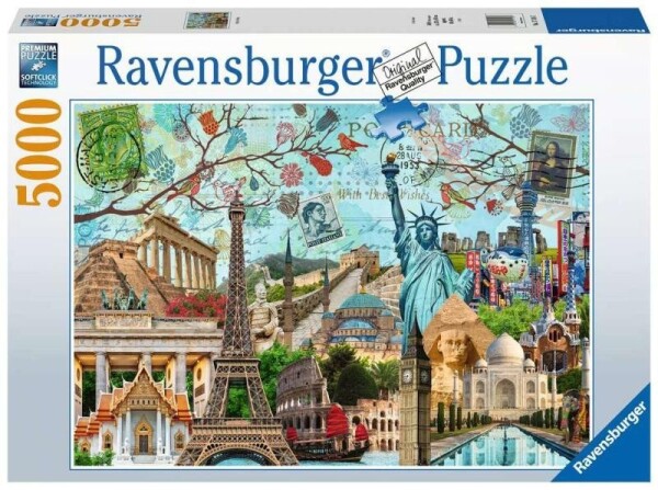 Ravensburger Koláž velkoměsta 5000 dílků