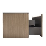 Koupelnová skříňka s umyvadlem Naturel Austen 119x47,5x45 cm light pine mat AUSTEN120LP AUSTEN120LP