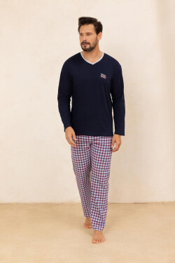 Pyžamo Regina 491 long/r 2XL Z25/26 pánské béžová XXL