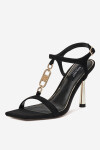 Sandály NINE WEST S3SH1996-01 Látkový materiál