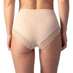 Dámské stahovací kalhotky FLAT TUMMY LACE MIDISLIP - BELLINDA - tělová M