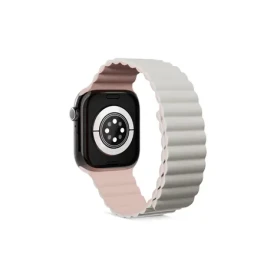 Epico Watch Strap Magnetic pro Watch SE (40mm)/Series 1-9 (38/40/41mm) 10-11 (42mm) šedo-růžová (63318101900002)