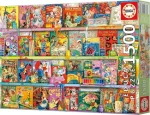 EDUCA Puzzle Kýčovitý zábavný knižní kout