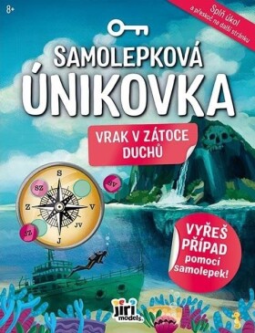 Samolepková únikovka zátoce Duchů