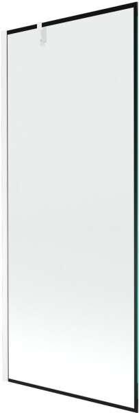 MEXEN/S - Next vanová zástěna FIX 80 x 150, černá dekor, bílá - 895-080-000-00-0-20 895-080-000-00-70-20