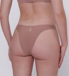 Dámská tanga ZERO Feel 2.0 Tiny tanga - BROWN - hnědé 1141 - SLOGGI BROWN S