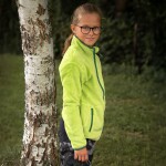 Mikina dětská chlupatá se stojáčkem, Pidilidi, PD1156-19, zelená - 98 | 3roky