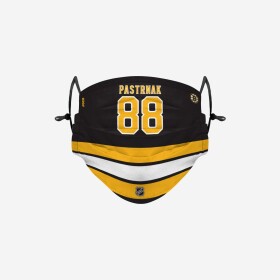 FOCO Rouška Boston Bruins David Pastrnak 88 Adjustable face cover