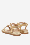 Sandály Lasocki WI33-CS853-HM-02 Přírodní kůže (useň) - Lícová