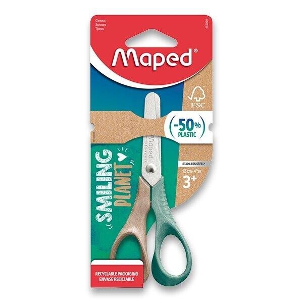 Maped Nůžky Smiling Planet Vivo 12 cm