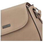 Módní dámská crossbody kabelka Delami Little Mia, taupe