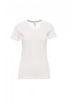 Triko dámské V-NECK LADY PAYPER bílé s krátkým rukávem velikost: XL