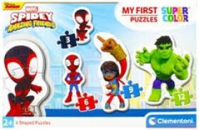 Moje první puzzle Spidey a jeho úžasní přátelé 4v1 (3+6+9+12 dílků)