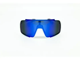 FLYING EAGLE PRO PACK Polarizační sluneční brýle White/Blue / 2x polarizační sklo / cestovní pouzdro (EAGLE-WH-PRO-2X-BLUE)
