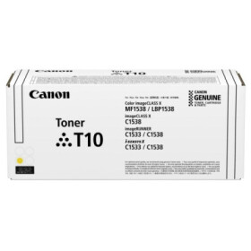 CANON TONER T10 YELLOW pro i-SENSYS X C1533i, C1533iF, C1538i, C1538Fi (10 000 str.) - originální EDF_1050755