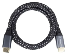 PremiumCord Ultra HDMI 2.1 High Speed 1m / Kabel HDMI / 8K 60Hz / 4K 120Hz / 48 Gb/s / zlacené konektory (kphdm21s1)